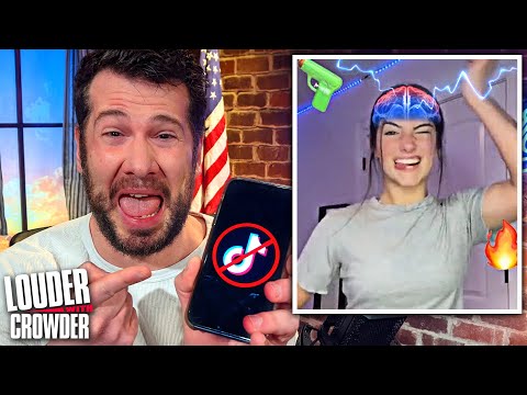 Read more about the article DELETE TIKTOK! Chinese Communists Are Making America DUMB! | Louder with Crowder