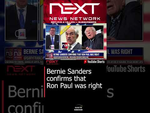 You are currently viewing Bernie Sanders confirms that Ron Paul was right #shorts