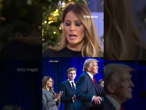 You are currently viewing Melania Trump explains Barron’s far-from-normal college experience