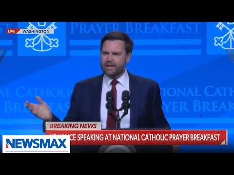 You are currently viewing VP Vance speaks at the National Catholic Prayer Breakfast
