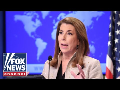 You are currently viewing Tammy Bruce holds a State Department press briefing