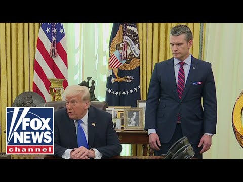 You are currently viewing WATCH LIVE: Trump, Hegseth announce new fighter jet contract