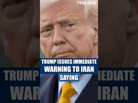You are currently viewing Trump’s chilling warning to Iran: ‘Completely annihilated!’ #trump #fox #news #iran #politics