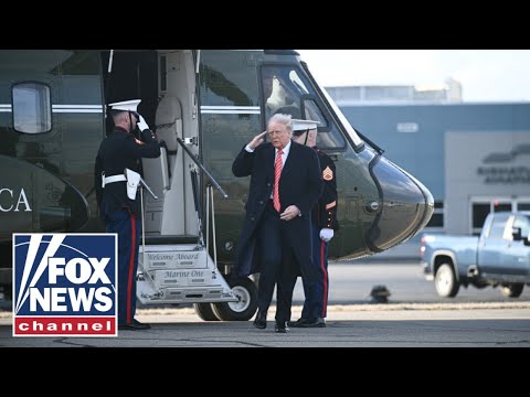 You are currently viewing Trump lands in Philly for NCAA wrestling championship