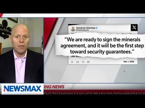 You are currently viewing BREAKING NEWS: President Zelenskyy says he is ready to sign mineral deal