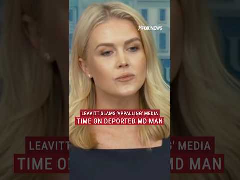 You are currently viewing Karoline Leavitt lays out ‘end result’ for deported alleged MS-13 member #shorts #immigration