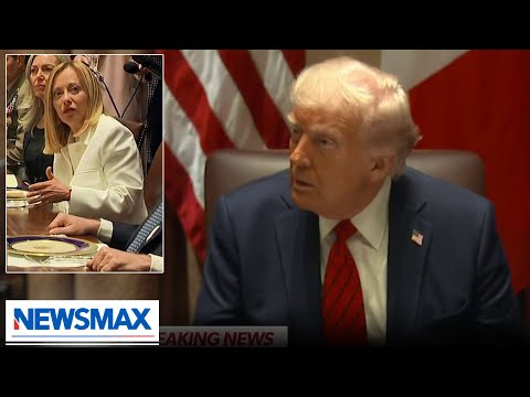 You are currently viewing Biden allowed every country to rip off US: Trump at Meloni meeting