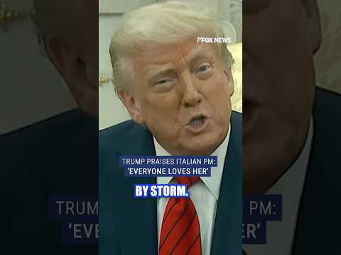 You are currently viewing Trump on Italian PM: She’s taken Europe by storm #shorts #foxnews #trump #news #fox #us #politics