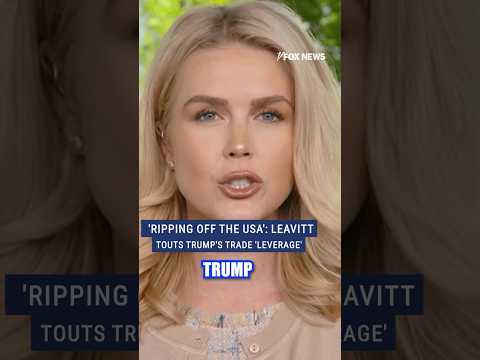 You are currently viewing Leavitt reveals whether Trump is softening his stance on China #shorts #trump #china #foxnews #news