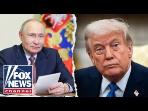 Read more about the article Trump accuses Putin of ‘tapping’ him along in red-hot social media post