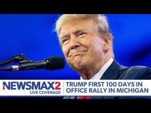 Read more about the article LIVE: President Donald Trump First 100 Days Rally in Warren, Michigan | NEWSMAX2