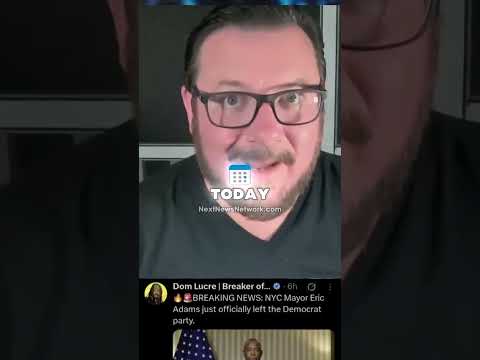 You are currently viewing Democrat Party DYING, NYC Mayor Adams Join Trump Party