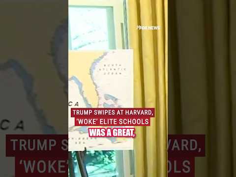 You are currently viewing ‘What’s going on at Harvard?!’: Trump knocks Ivy League school for going ‘woke’ #shorts #trump