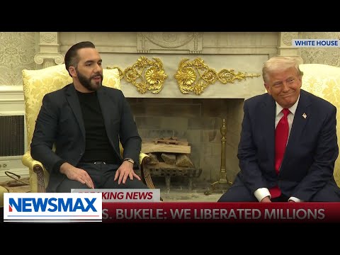 You are currently viewing ‘We appreciate you helping us out’: President Trump to El Salvador’s Bukele