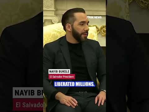 You are currently viewing El Salvador’s president remarks strike a chord with President Trump #foxnews #politics