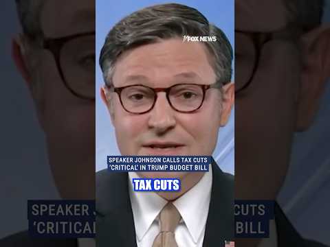 You are currently viewing ‘THIS IS A BIG THING’: Speaker Johnson on passing Trump tax cuts #foxnews #news #politics