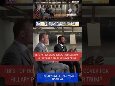 You are currently viewing FBI ‘hijacked’ the DOJ, AG, says Kash Patel, pointing to Hillary Clinton for proof #shorts