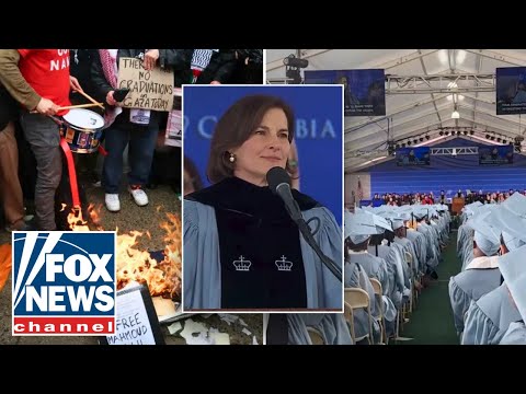 You are currently viewing ‘YOU ARRESTED US!’: Students heckle Columbia president at graduation