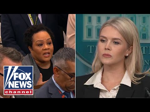 You are currently viewing ‘Ridiculous question’: Leavitt torches NBC reporter