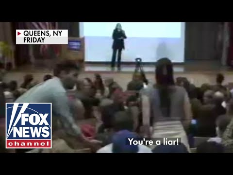 You are currently viewing ‘LIAR’: AOC called out by protester during town hall