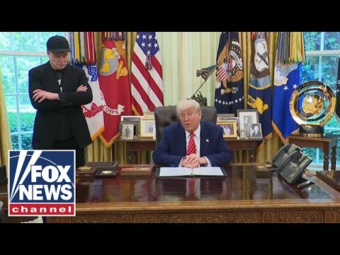 Read more about the article WATCH LIVE: Elon Musk’s farewell press conference with President Trump