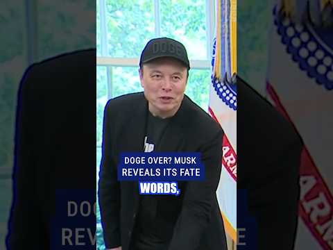 Read more about the article Elon says this will not be the end of DOGE #shorts #musk #trump #doge