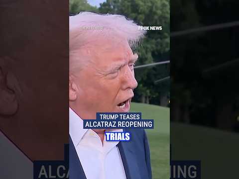 You are currently viewing Trump floats idea of reopening Alcatraz #trump #alcatraz #foxnews #alcatrazprison #shorts