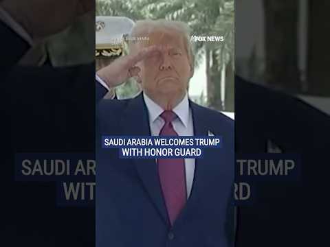 You are currently viewing Trump arrives to fanfare in Saudia Arabia #foxnews #news #us #fox #trump #saudiarabia