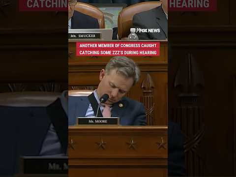 You are currently viewing Caught snoozing: Congressman dozes off mid-hearing. #foxnews #shorts #news #naptime #politics #us