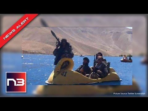 You are currently viewing After Biden Pullout, Taliban Spotted Doing Something Strange On Kiddie Boats