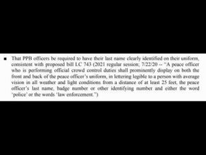 Read more about the article Dismantling The Portland “Crowd Control And Use Of Force Workgroup” Laughable Findings And Results