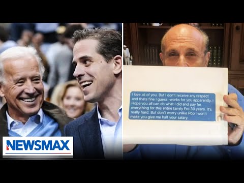 You are currently viewing Giuliani: The text that ‘can put Biden in jail’ | Greg Kelly Reports on Newsmax