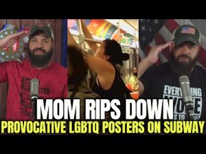 Read more about the article Mom Rips Down Provocative LGBTQ Posters On Subway