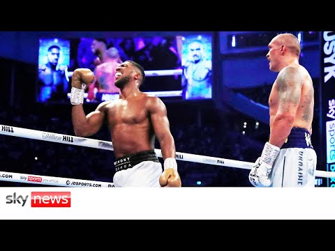 You are currently viewing Sky News Breakfast: Anthony Joshua loses his belts