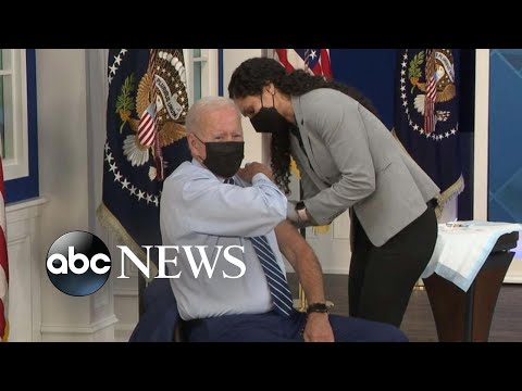 Read more about the article President Biden receives booster shot