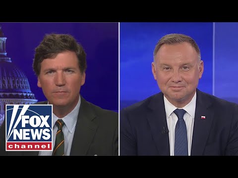 Read more about the article EXCLUSIVE: Tucker is joined by Polish president for bombshell interview