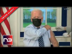 Read more about the article Joe Biden Gets Shot In The Arm Live On TV, Then Says Something Nearly Impossible