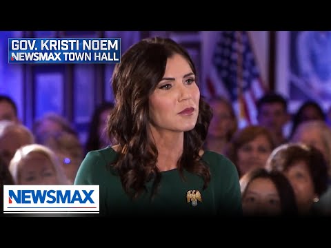 Read more about the article FULL LENGTH: Kristi Noem talks “weak” Kamala, AOC, 2024, federal overreach in Newsmax Town Hall