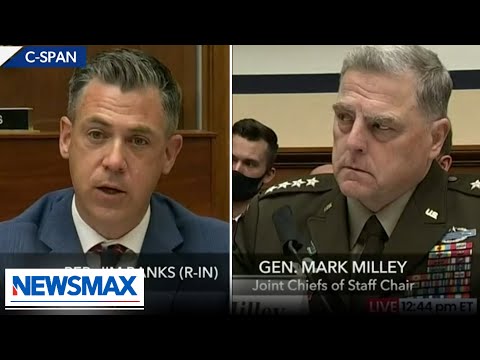 Read more about the article ‘Did you call them terrorists?’ Congressman joins Newsmax after calling out Gen. Milley