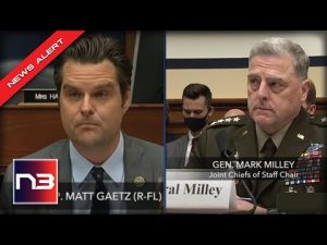 Read more about the article Matt Gaetz Opens Up Can Of Whoop A** On Gen. Milley Over What He Did During Afghanistan