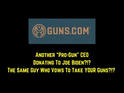 Read more about the article Guns.com CEO: The Guy Who Sells Guns Donates To The Guy Who Vows To Take YOUR Guns?!?