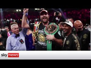 Read more about the article Tyson Fury wins world heavyweight title:  ‘I’m the big dog in the division’