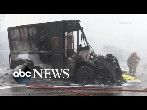 You are currently viewing Small plane crashes into UPS truck in California neighborhood | WNT