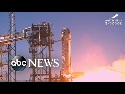 Read more about the article Blue Origin crew launches to edge of space l GMA