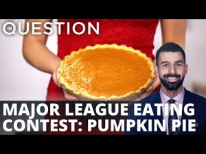 Read more about the article Major League Eating: Chestnut devours 16 lbs. of Pumpkin Pie!