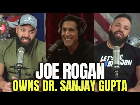 Read more about the article Joe Rogan Owns Dr. Sanjay Gupta