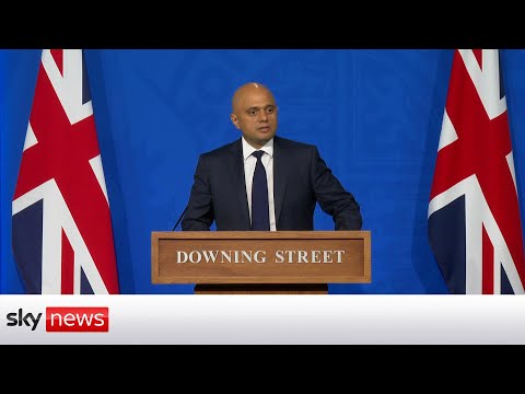 Read more about the article Watch live: Sajid Javid holds a news conference