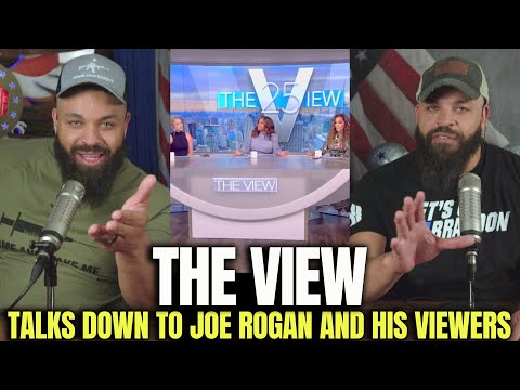 Read more about the article ‘The View’ Talks Down To Joe Rogan & His Viewers