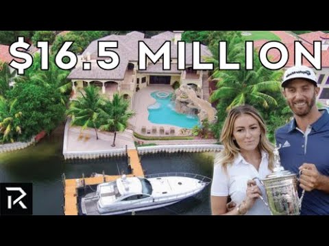 You are currently viewing A Look At Dustin Johnson & Paulina Gretzky’s Florida Mansions