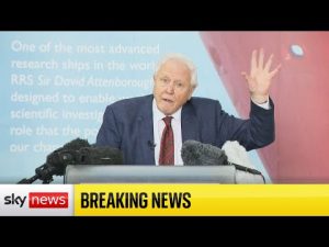 Read more about the article BREAKING: Sir David Attenborough urges nations to cooperate on climate change